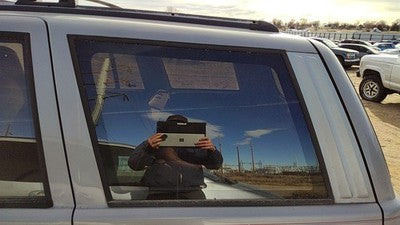 1993-1998 Jeep Grand Cherokee Driver Left Rear Quarter Glass Back Side Window