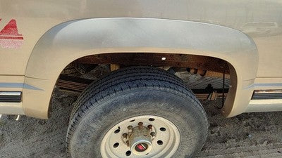 95-00 Silverado 2500 Passenger Right Rear Wheel Flare Moulding Oem Back Gold 55U