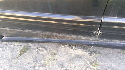 2001-2002 Subaru Forester Driver Left Front Moulding From Door Trim Strip Black