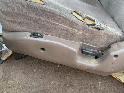 92-97 Ford F250 Passenger Right Side Seat Trim Panel Oem Brown Rk