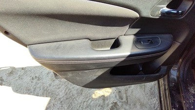 2011-14 Avenger Driver Left Rear Door Trim Panel With Switches Back Black C7x9