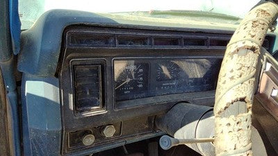 1980-1986 Ford F150 Trim Bezel Around Speedometer Oem Dash Surround Panel