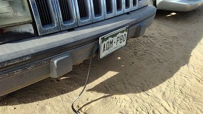 1993-1995 Jeep Grand Cherokee Front Bumper Cover Assembly Oem 55031452
