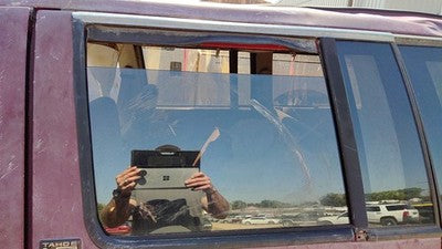 1991-1994 S10 Blazer Driver Left Rear Side Window Door Glass Oem Back 15669009