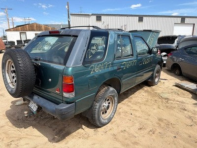 91-97 Isuzu Rodeo Driver Left Rear Power Window Regulator With Motor Oem Back