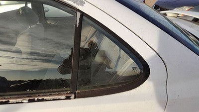 2000-2006 Nissan Sentra Driver Left Rear Vent Window Back Door Glass With Frame
