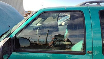 1995-2005 S10 Blazer Driver Left Front Side Window Door Glass Oem 15761466