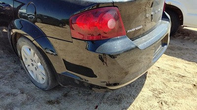 2011-2014 Dodge Avenger Rear Bumper Cover Assembly Oem Back Black Px8 68081863Ac