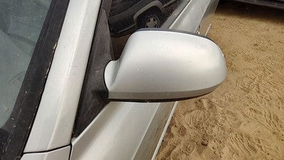 01-06 Hyundai Elantra Driver Left Side Mirror Door Mounted Oem Silver 876102D110