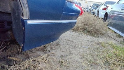 1988-1991 Olds Cutlass Cierra Front Bumper Cover Assembly Oem Blue 10091209