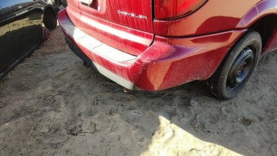 01-07 Town & Country Rear Bumper Cover Assembly Oem Back Inferno Red Prh