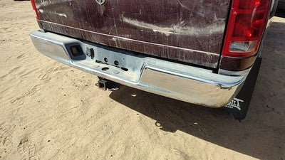 2003-2009 Dodge Ram 2500 Chrome Rear Step Bumper With Mount Brackets Oem