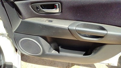 07-09 3 Passenger Right Front Inside Door Trim Panel With Switches Black Br6