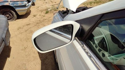 11-15 Sonata Driver Left Side Mirror Door Mounted Shimmering White Mica Wj