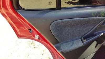 2003-05 Chevy Cavalier Driver Left Rear Inside Door Trim Panel Back Graphite 12C