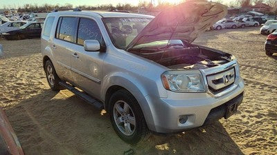 2009-2015 Honda Pilot Driver Left Rear Power Window Regulator With Motor Back