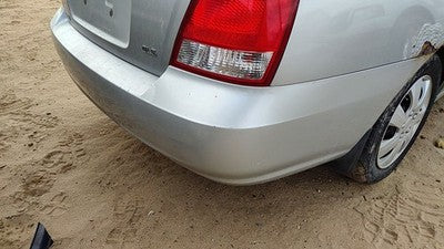 2001-2003 Hyundai Elantra Rear Bumper Cover Assembly Oem Back Silver 866102D000