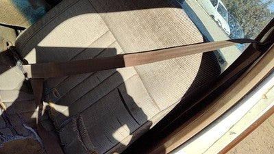 Ford F150 Driver Left Front Seat Belt Retractor Oem Shoulder Brown