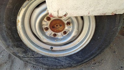 1971-1995 Chevy Van G20 15" Steel Wheel Oem Factory 6 Lug Rim
