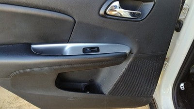 2012-19 Dodge Journey Driver Left Rear Inside Door Trim Panel Only Back Black X9