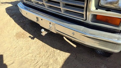 1980-1986 Ford F150 Front Bumper With Brackets Assembly Oem Chrome E1tz17757c
