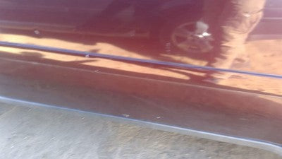 06-09 Trail Blazer Passenger Right Front Moulding From Door Trim Strip Red 49U