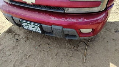 2002-2008 Chevy Trail Blazer Front Bumper Cover Assembly Oem Majestic Red 86U