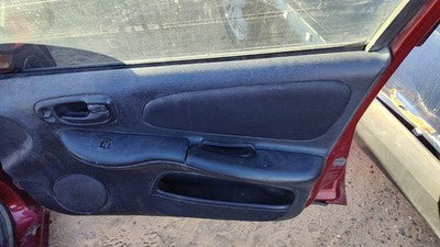 2003-2004 Dodge Neon Passenger Right Front Door Trim Panel With Switches Black