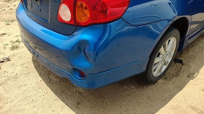 2009-2010 Toyota Corolla Rear Bumper Cover Assembly Oem Back Blue 8T7 5215902964