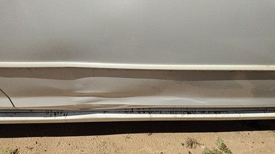 07-09 Mazda 3 Passenger Right Front Moulding From Door Oem Trim Strip White 34K