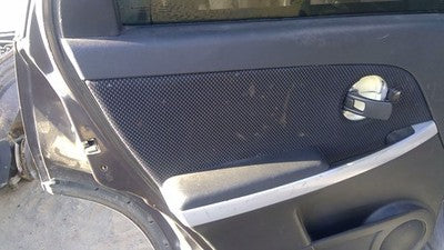 06-08 Torrent Driver Left Rear Inside Door Trim Panel Only Back Black 19C