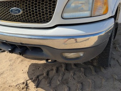 1999-2004 Ford F150 Front Bumper With Brackets Assembly Oem White Yz Xl3Z17757Aa