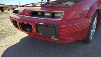 1991-1995 Grand Prix Front Bumper Cover Assembly Oem Red 2 Door 10252361