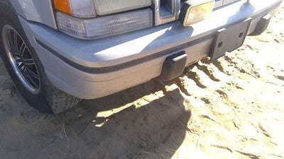 1993-1995 Jeep Grand Cherokee Front Bumper Cover Assembly Oem Silver