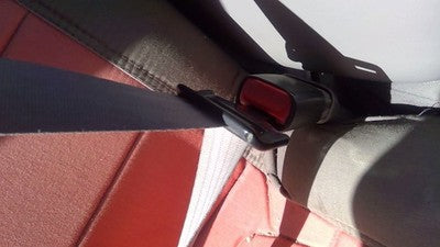 2000 Ford Ranger Passenger Right Front Seat Belt Buckle Receiver Oem Gray