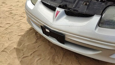 2000-2002 Pontiac Sunfire Front Bumper Cover Assembly Oem Silver 95U 12335339