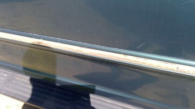 97-02 Expedition Passenger Right Front Moulding From Door Trim Strip Green Su