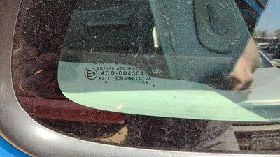 2001-10 Pt Cruiser Passenger Right Rear Quarter Glass Back Side Window Oem