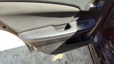 2011-14 Avenger Driver Left Rear Door Trim Panel With Switches Back Black C7x9