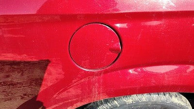 01-07 Town & Country Fuel Tank Door With Hinge Gas Lid Filler Inferno Red Prh