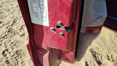 1996 Olds 88 Driver Left Front Door Latch With Rods/Cables Oem