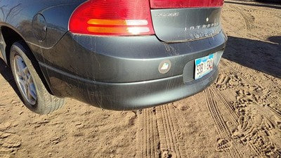 1998-2004 Dodge Intrepid Rear Bumper Cover Assembly Oem Back Steel Blue Pbq