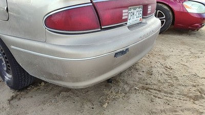 1997-2005 Buick Century Rear Bumper Cover Assembly Oem Back Silver 12369157