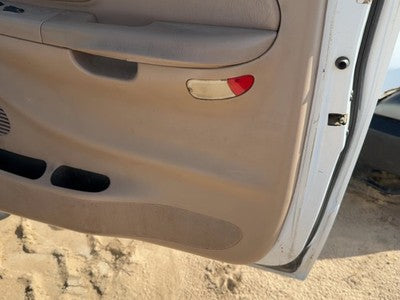 1999-2003 Ford F150 Passenger Right Front Door Trim Panel With Switches Tan Ex