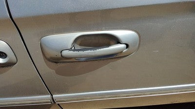 2001-07 Town & Country Driver Left Rear Outside Door Handle Back Silver Ps2