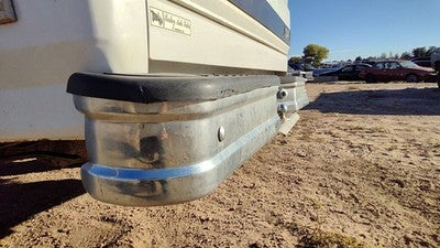 1992-1996 Ford F150 Chrome Rear Bumper With Mount Brackets Oem Step F2tz17906a
