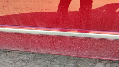 04-07 Town & Country Passenger Right Front Moulding Door Trim Inferno Red Prh