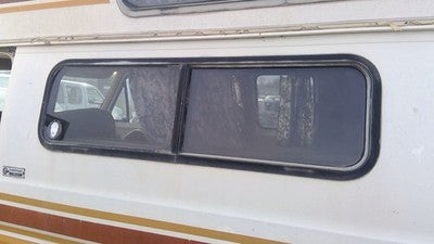 1975-1984 Ford Van E250 Driver Left Rear Quarter Glass Back Side Window Oem