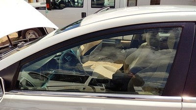 2011-2015 Hyundai Sonata Driver Left Front Side Window Door Glass Oem 824113Q050