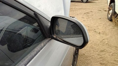 2001-2006 Hyundai Elantra Passenger Right Side Mirror Door Mounted Oem Silver